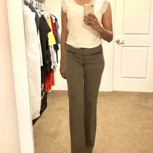 EXPRESS BROWN PANTS, BOOTCUT